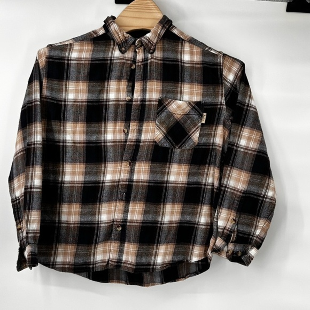 WOOLRICH‎  PLAID SHIRT FLANNEL SIZE XL
